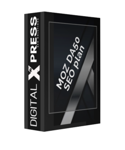 MOZ DA50 SEO plan